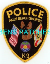 FLORIDA,PALM BEACH SHORES POLICE K-9 1